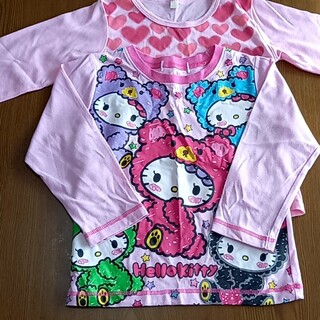 ニシマツヤ(西松屋)の子供服2枚セット　サイズ110(Tシャツ/カットソー)