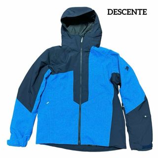 DESCENTE デサント スキーウェア 中綿ジャケット ブルー サイズL-