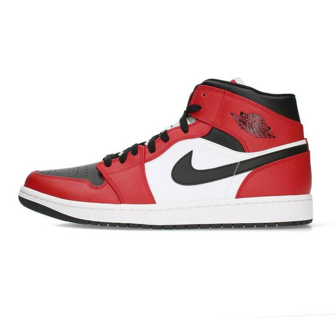 ナイキ  554724-069/AIR JORDAN 1 MID CHICAGO BLACK TOE エアジョーダン1ミッドブレッドトゥスニーカー メンズ 31cm