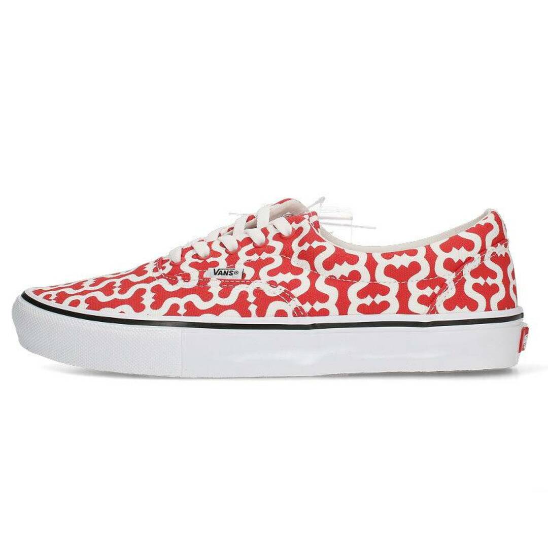 シュプリーム ×バンズ VANS  VN0A5KRV5XS/Vans Monogram S Logo Skate ERA Red モノグラムSロゴスケートエラレッドスニーカー メンズ 30cm