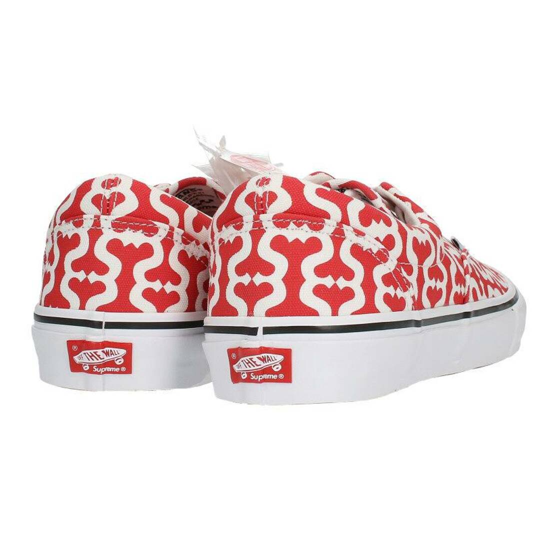 シュプリーム ×バンズ VANS  VN0A5KRV5XS/Vans Monogram S Logo Skate ERA Red モノグラムSロゴスケートエラレッドスニーカー メンズ 30cm