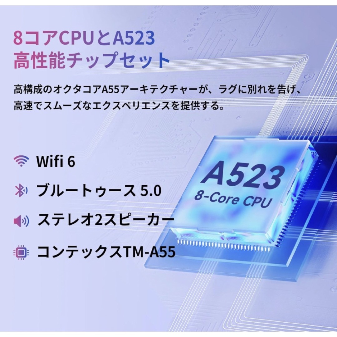 最新タブレット10インチ 8GB + 128GB + 1TB 拡張 急速充電 2