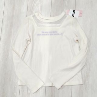 長袖 トップス 140cm リブニット(Tシャツ/カットソー)