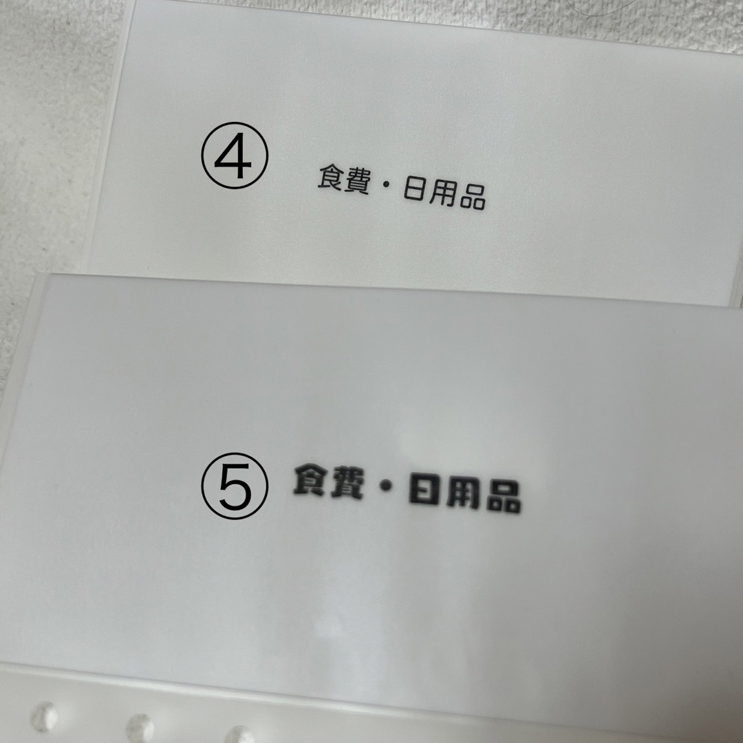 北米風　封筒貯金/ Cash Envelope 完全オーダーメイド ハンドメイドの文具/ステーショナリー(その他)の商品写真