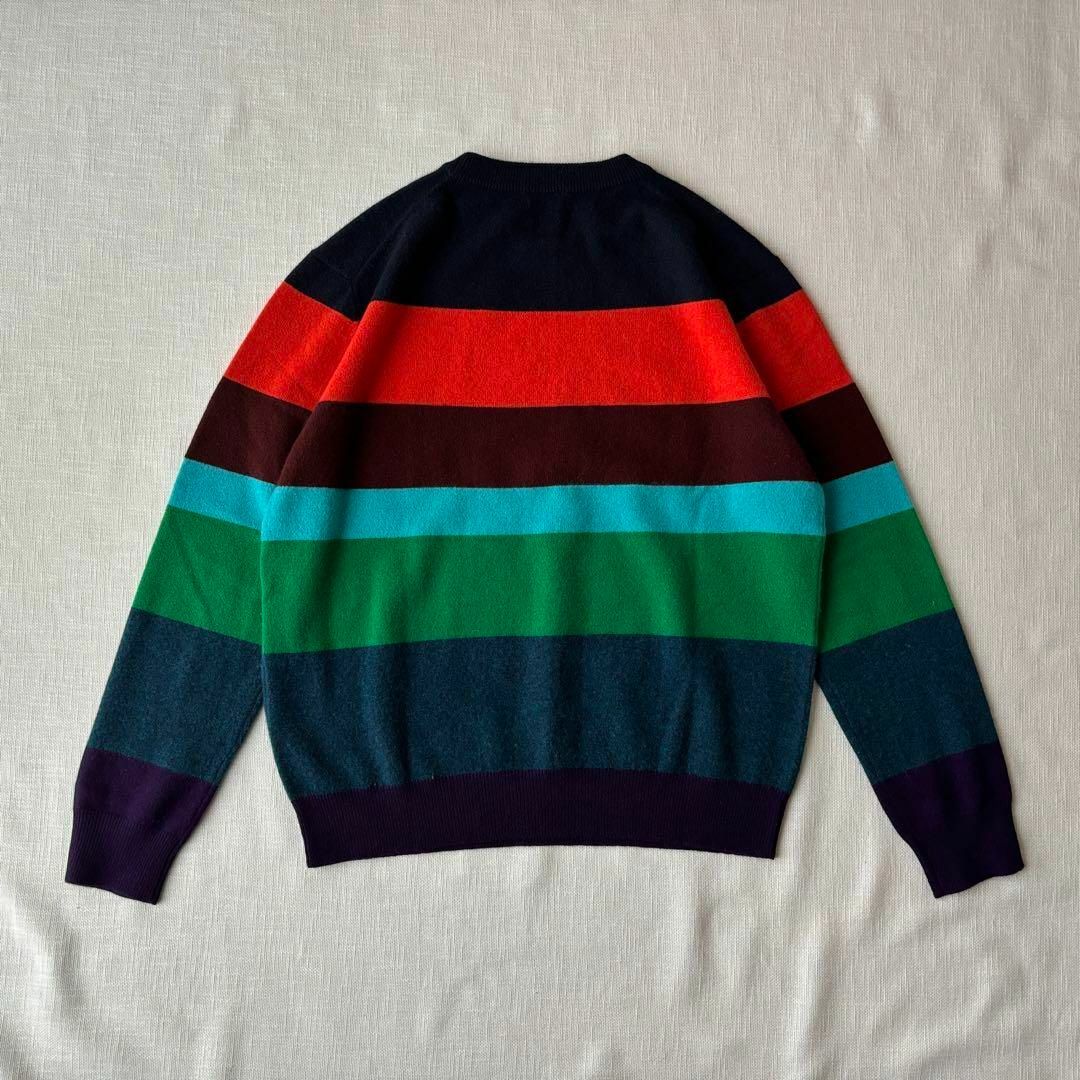 Paul Smith - 美品 ポールスミス カシミヤ100% ボーダー 長袖ニット