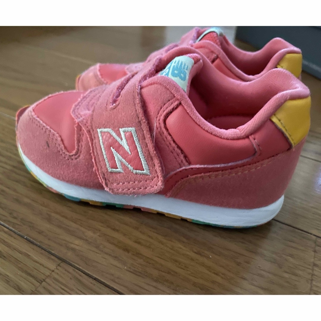 New Balance - ニューバランス キッズ 14.5cm マーブル ピンクの通販 ...