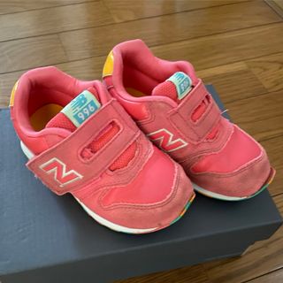 New Balance - ニューバランス キッズ 14.5cm マーブル ピンクの通販 ...