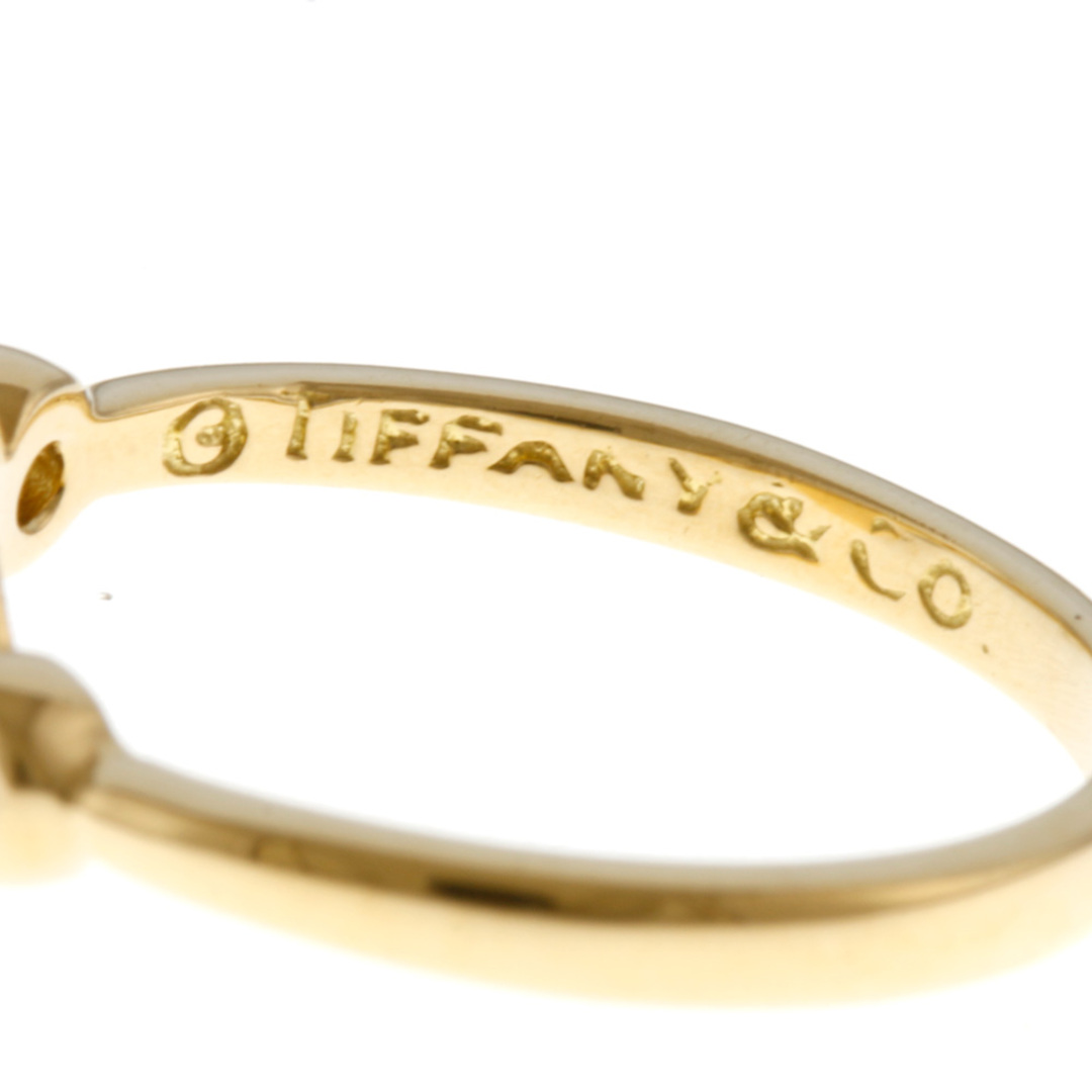 ティファニー クローズドハート リング 指輪 9号 18金 K18ゴールド ダイヤモンド レディース TIFFANY&Co. 7