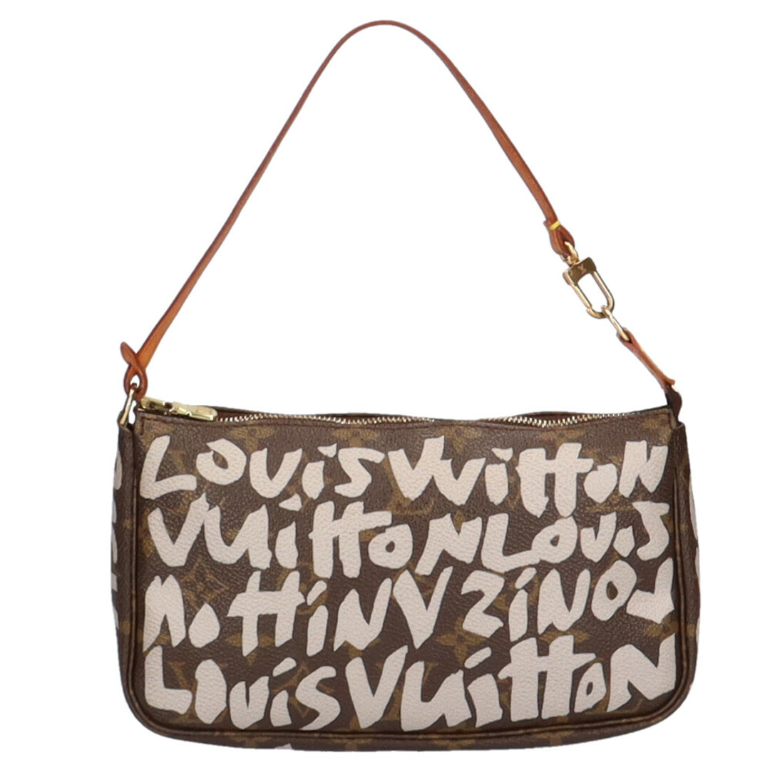 ルイ・ヴィトン LOUIS VUITTON ポシェットアクセソワール ショルダーバッグ PVCコーティングキャンバス