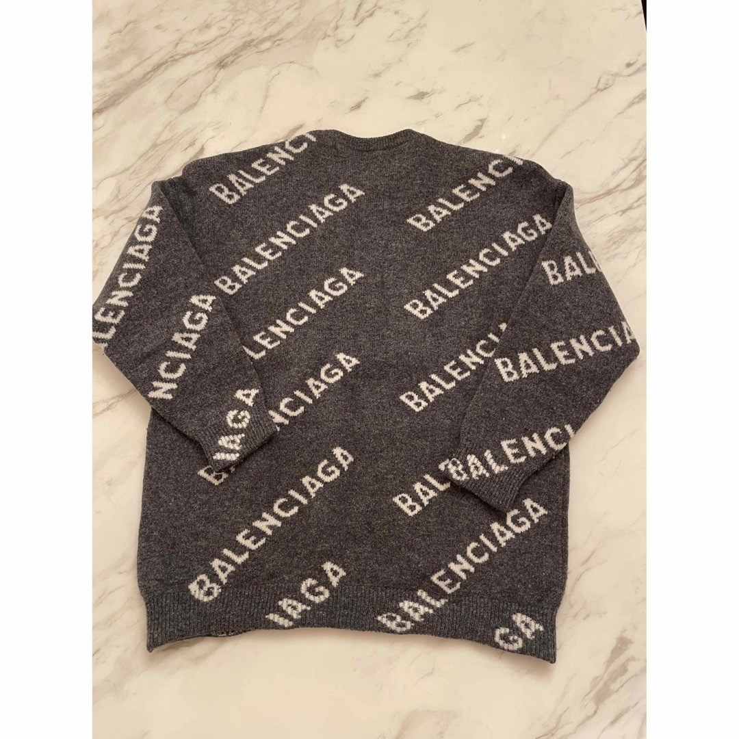 Balenciaga - バレンシアガ ニットセーター Sサイズ グレーの通販 by