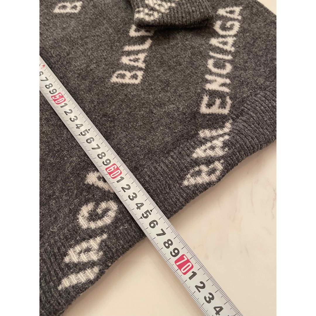 衝撃価格】 バレンシアガ ニットセーター Sサイズ グレー -ニット/セーター