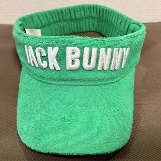 ジャックバニー(JACK BUNNY!!)の［美品］JACK BUNNY ジャックバニー ゴルフ サンバイザー(その他)