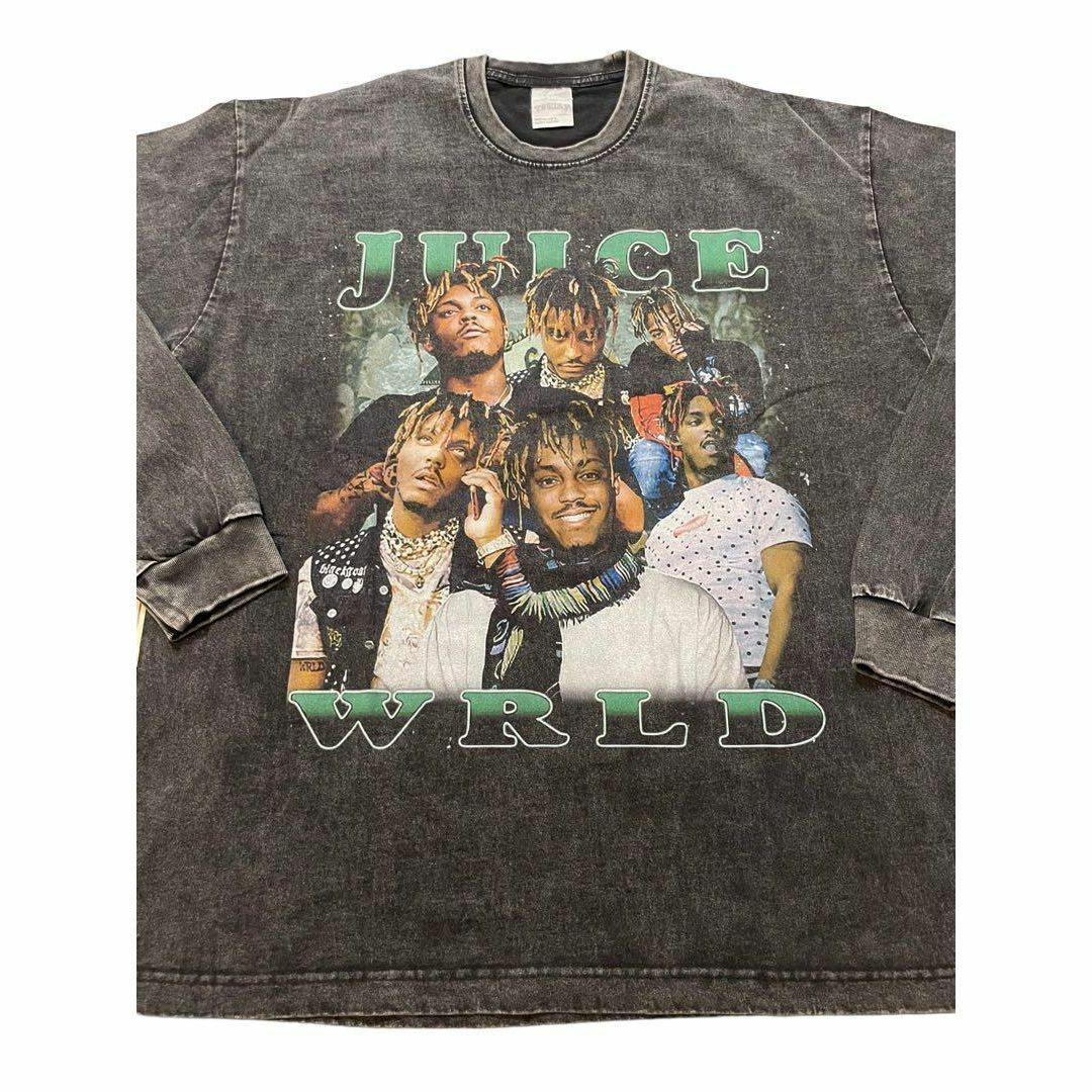 Juice Wrld　ジュース・ワールド　RAP　Tシャツ　クラシックロゴ　XL