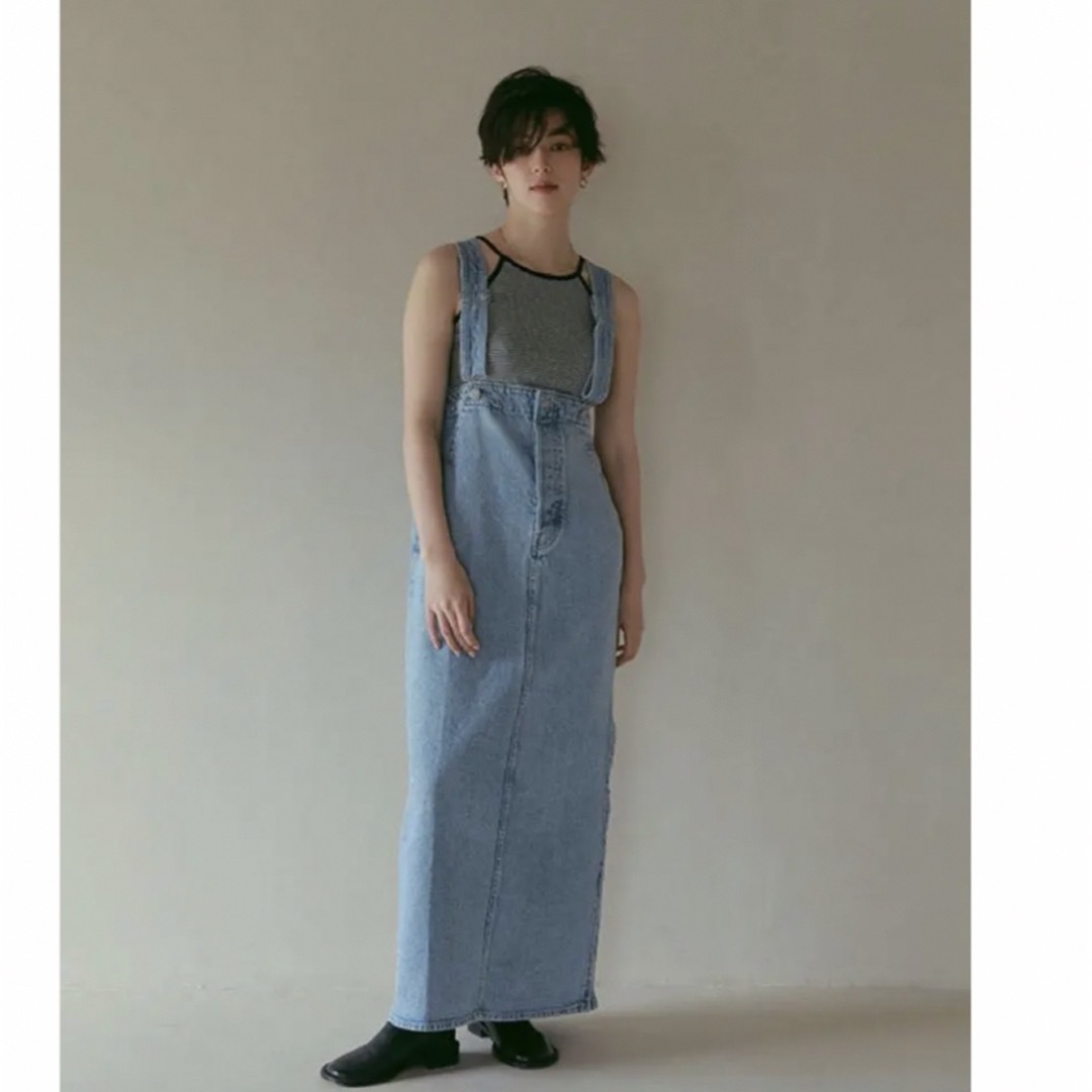 ETRE TOKYO - EDWIN×ETRETOKYO COREデニムハイライズサススカートの