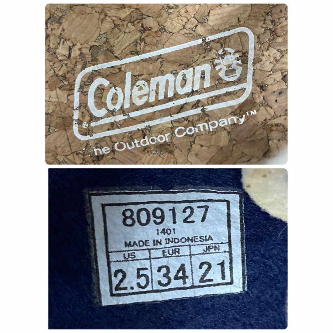 Coleman(コールマン)のColeman キッズ フットベッドサンダル 21.0cm その他のその他(その他)の商品写真