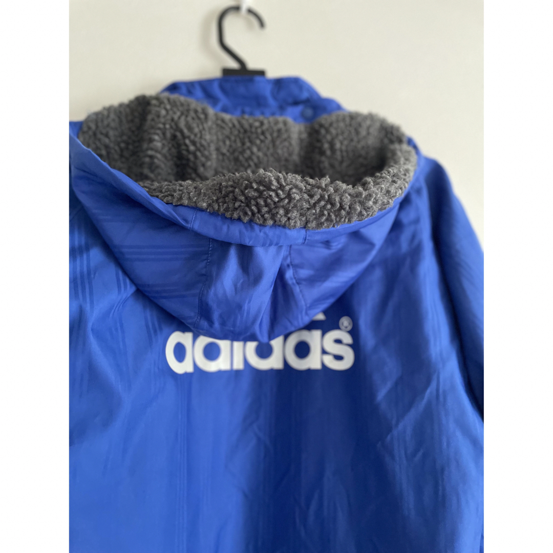 adidas(アディダス)の値下げ　140 ベンチコート　アディダス キッズ/ベビー/マタニティのキッズ服男の子用(90cm~)(コート)の商品写真