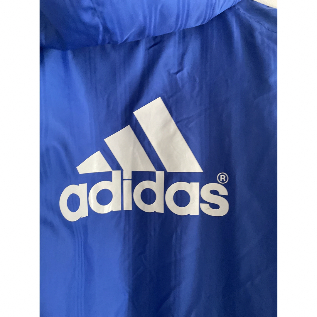 adidas(アディダス)の値下げ　140 ベンチコート　アディダス キッズ/ベビー/マタニティのキッズ服男の子用(90cm~)(コート)の商品写真