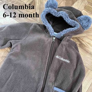 コロンビア(Columbia)のColumbia くま耳ベビーロンパース　アウター(ロンパース)