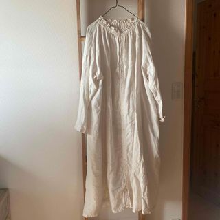 ネストローブ(nest Robe)のトム子様専用　nest robe 2way フリルネックギャザーワンピース(ロングワンピース/マキシワンピース)