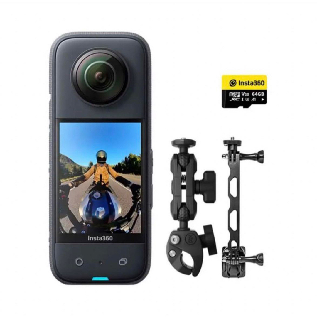 開封新品INSTA360 X3 - MOTORCYCLE KIT