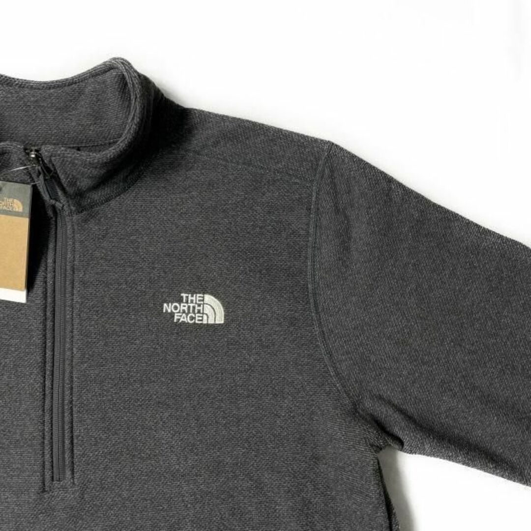 ノースフェイス フリース 厚手ニット US限定(XXL)グレー 181024-