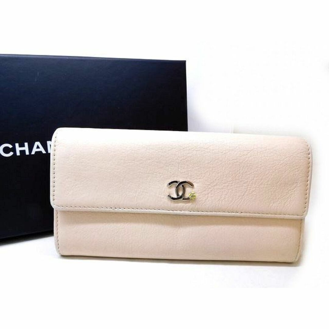 □CHANEL シャネル カメリア 長財布