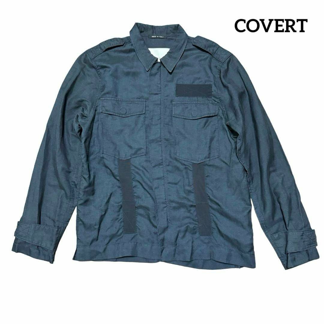 COVERT コヴェルト giacca camicia militare M