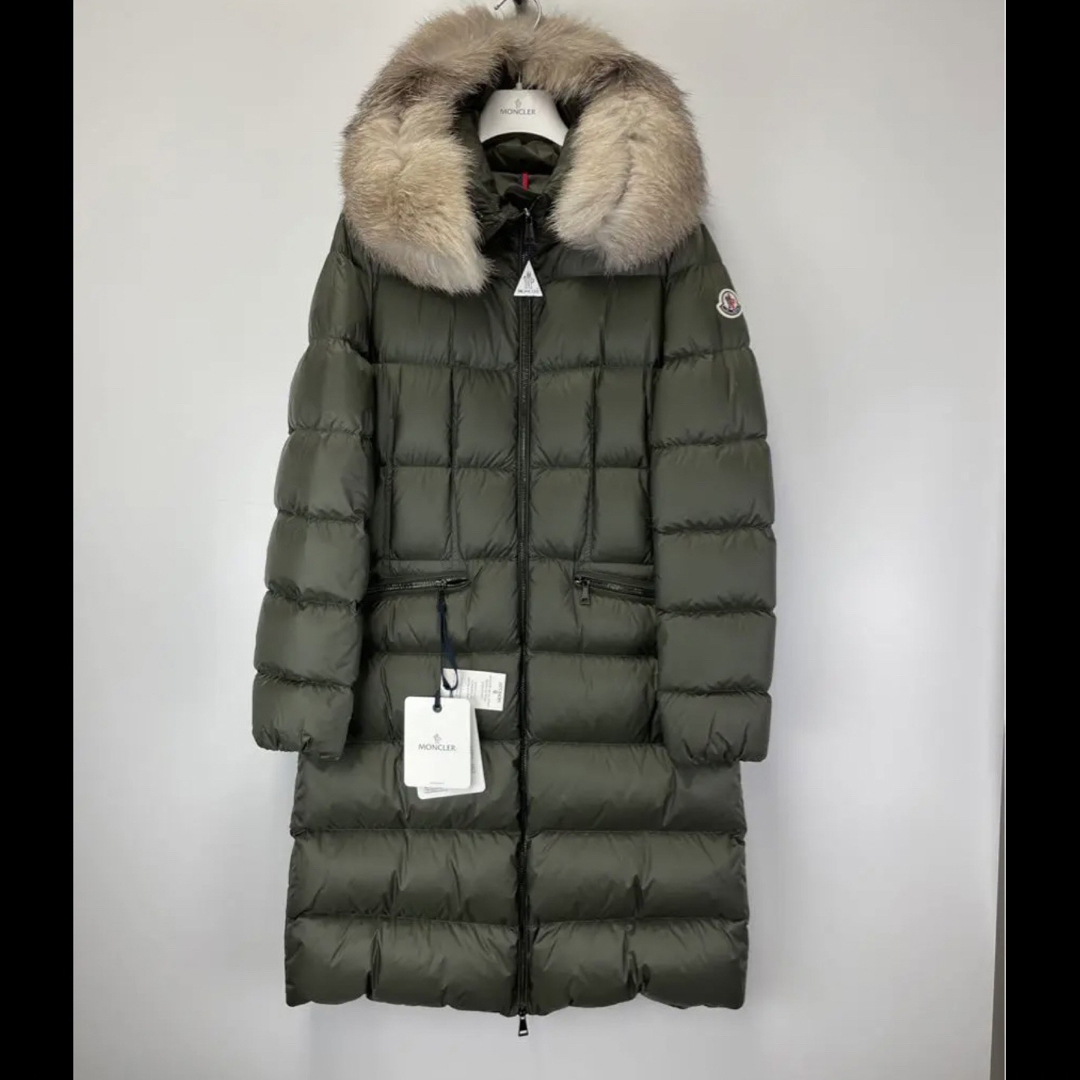 MONCLER BOEDIC モンクレール　ロングダウンジャケット　KAHKI 1