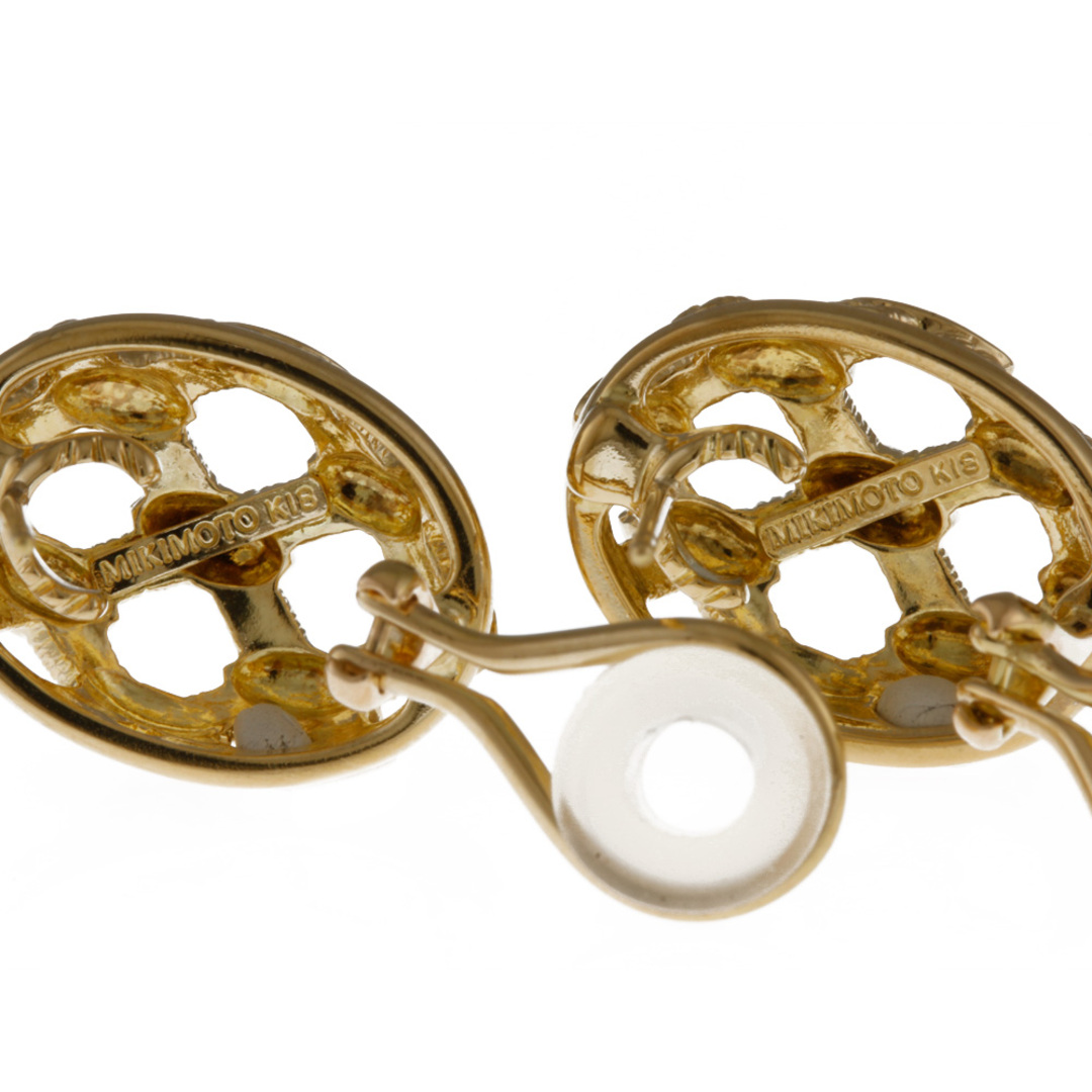 MIKIMOTO ミキモト MIKIMOTO ピアス Kイエローゴールド 中古の通販