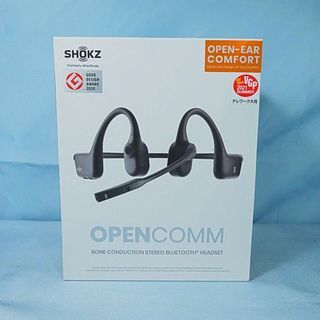 アフターショックス(AFTERSHOKZ)のつとむ0269様専用Shokz OpenComm オープンコム 骨伝導ヘッドホン(ヘッドフォン/イヤフォン)