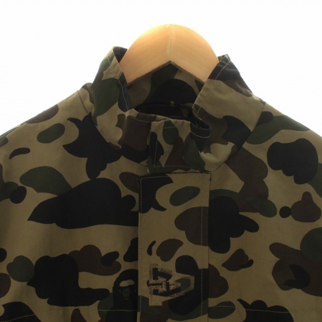 【激レア】A BATHING APE エイプ　カモフラ迷彩　ジャケット　ブルゾン