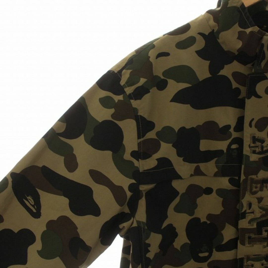 【激レア】A BATHING APE エイプ　カモフラ迷彩　ジャケット　ブルゾン