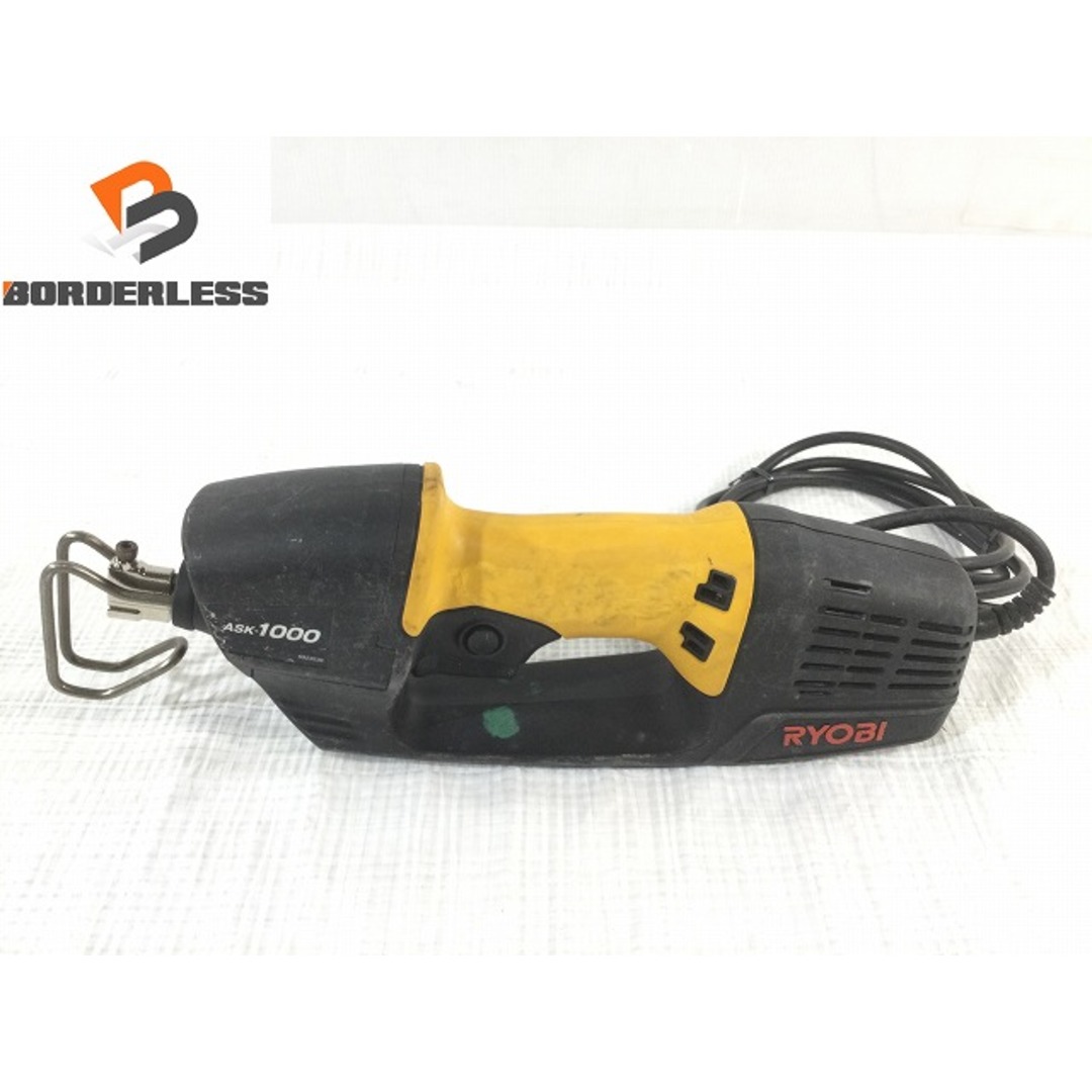 ☆中古品☆RYOBI リョービ 100V 電気のこぎり ASK-1000 電動ノコギリ 小型レシプロソー セーバソー セーバーソー 80138 | フリマアプリ ラクマ ☆中古品☆RYOBI リョービ 100V 電気のこぎり ASK-1000 電動ノコギリ 小型レシプロソー セーバソー セーバーソー 80138 | フリマアプリ ラクマ