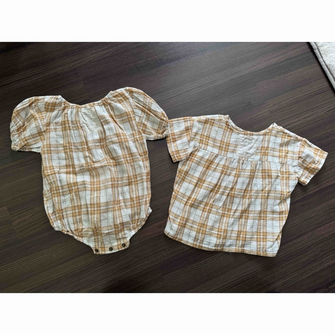 MONBEBE 2枚　Mサイズ キッズ/ベビー/マタニティのキッズ服男の子用(90cm~)(Tシャツ/カットソー)の商品写真