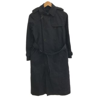 YLEVE イレーヴ SUPIMA CTN TRENCH COAT ライナー付きトレンチコート ネイビー 0