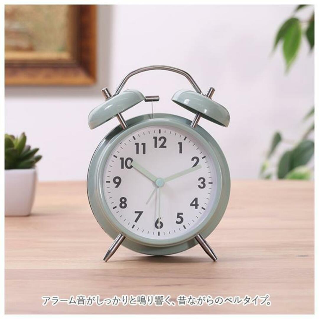 TABLE CLOCK 置時計 ベル インテリア/住まい/日用品のインテリア小物(置時計)の商品写真