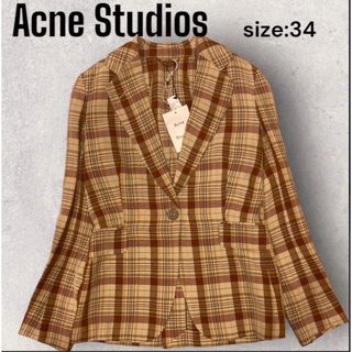 アクネストゥディオズ(Acne Studios)のブランドの紙タグ付　Acne Studios アクネ ジャケット 20SS(テーラードジャケット)