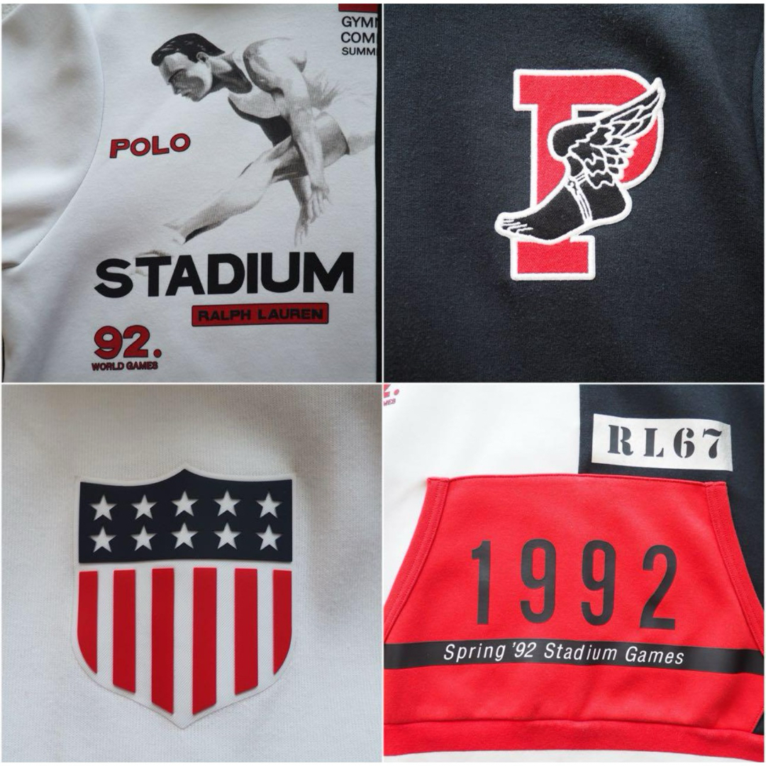 POLO RALPH LAUREN(ポロラルフローレン)のRALPH LAUREN WINTER STADIUM 1992 復刻パーカー メンズのトップス(パーカー)の商品写真