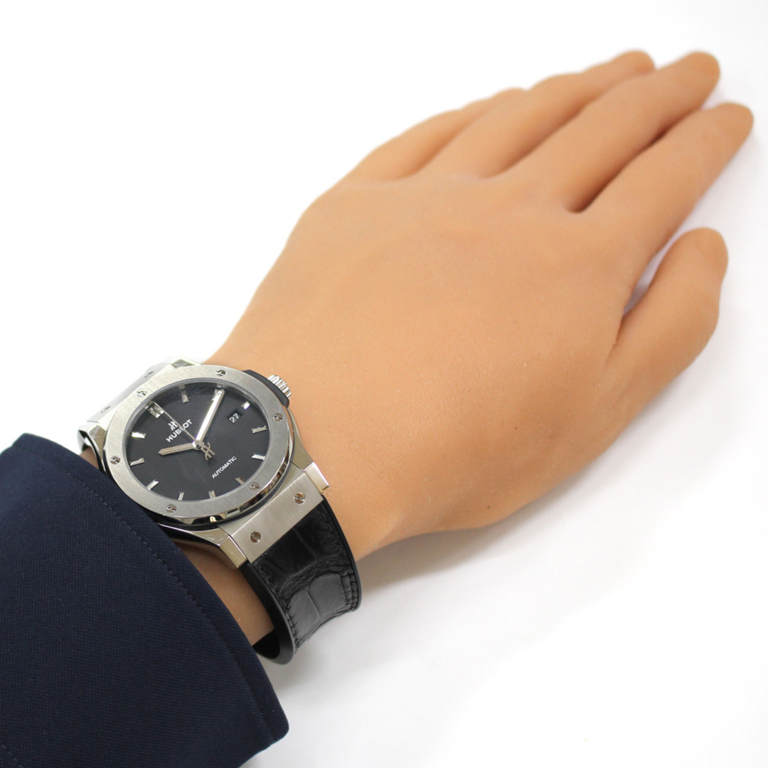 ウブロ HUBLOT クラシックフュージョン 腕時計 時計 チタン メンズ
