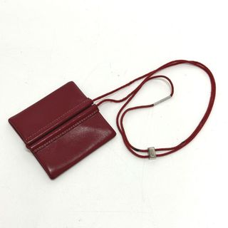 エルメス(Hermes)のエルメス HERMES ヴェルイルベルイル　 財布 小銭入れ ストラップ付き コインケース レザー 不鮮明刻 レッド(コインケース)