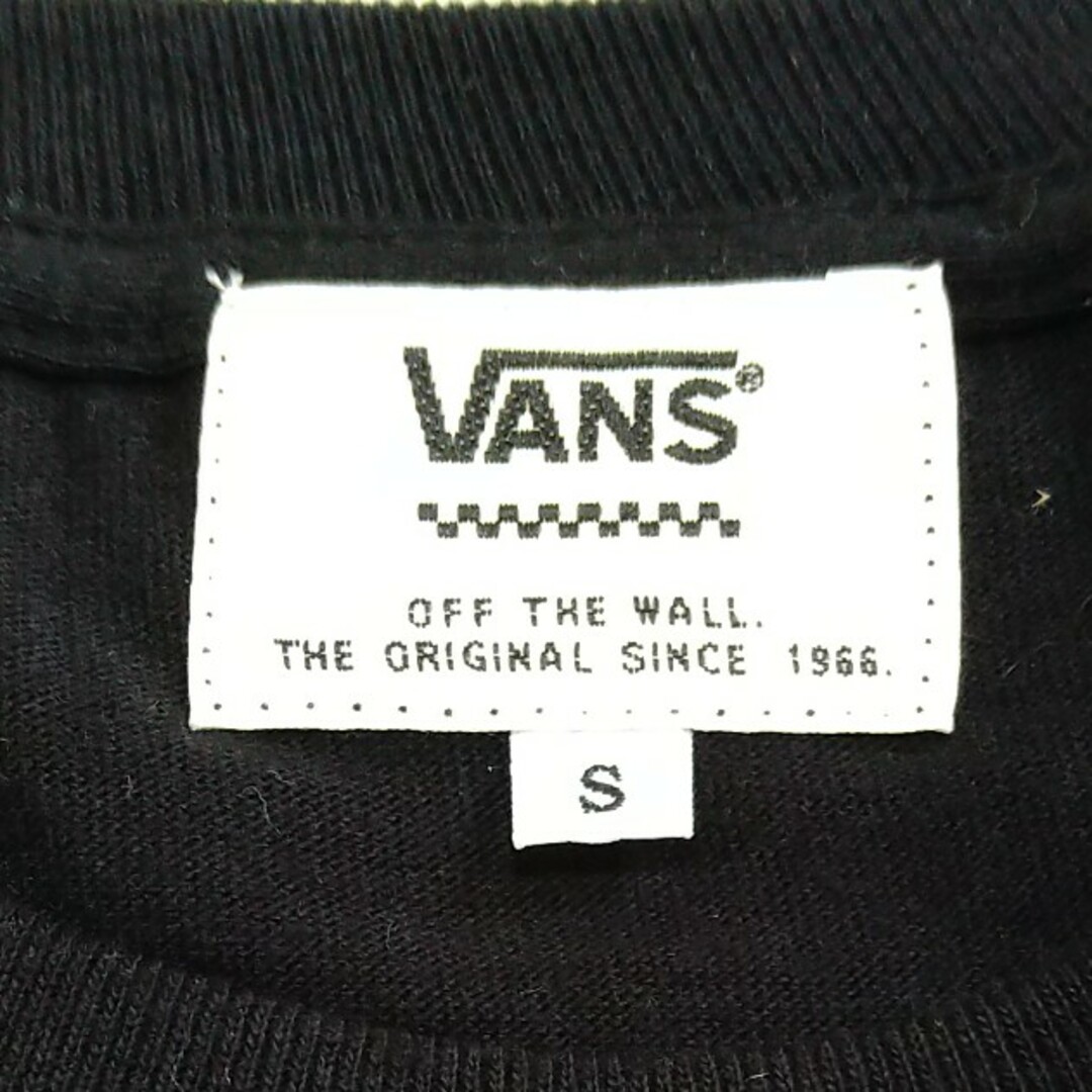 VANS(ヴァンズ)のキティ様  VANS バンズ ロンＴ Sサイズ ブラック メンズのトップス(Tシャツ/カットソー(七分/長袖))の商品写真