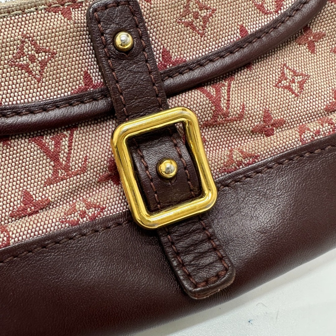 ルイヴィトン LOUIS VUITTON アンソフィー M92696 モノグラムミニ コインケース 小銭入れ 財布 ポーチ モノグラムミニキャンバス チェリー レッド 5