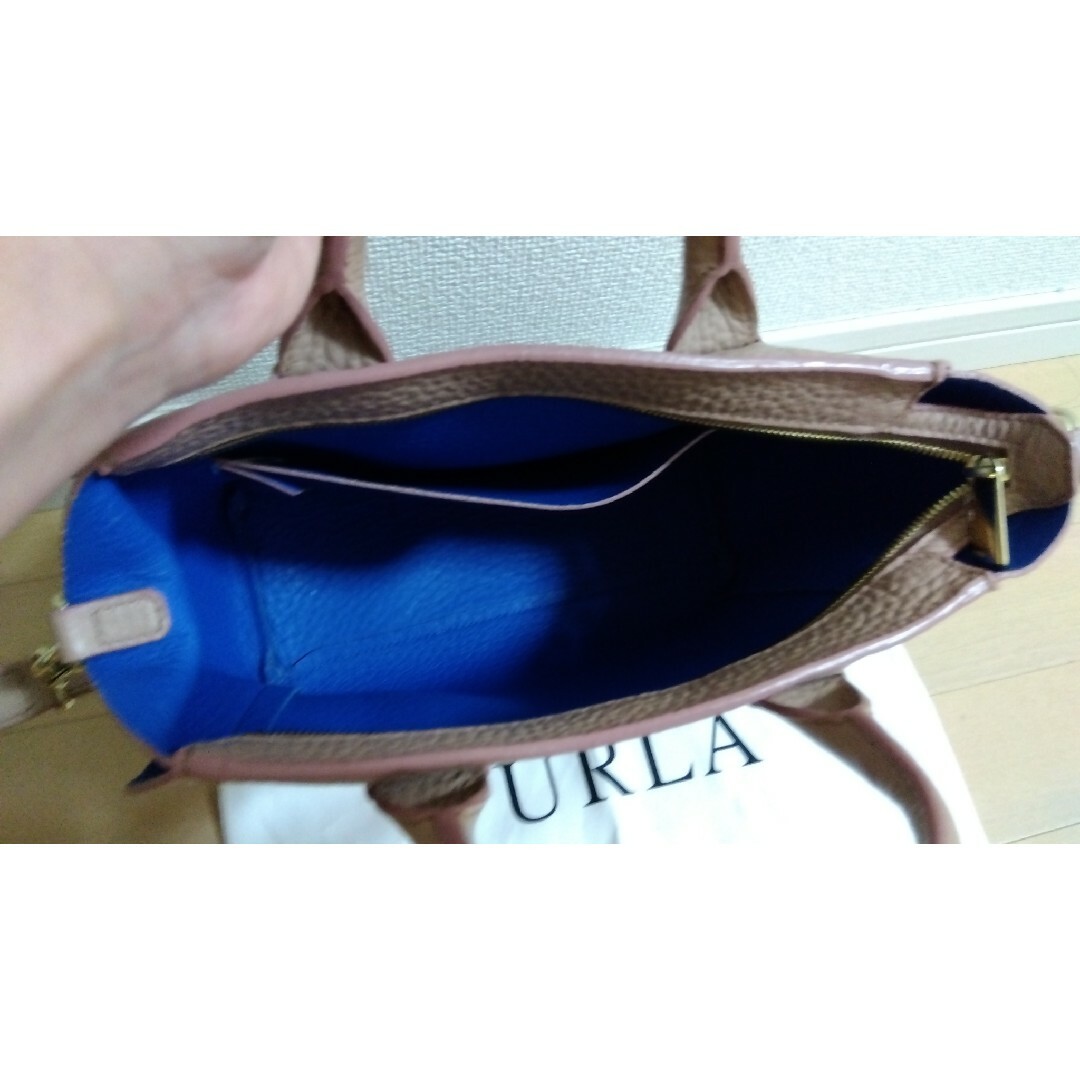 FURLA フルラ 2way カプリッチョ ハンドバッグ　オールレザー　本革