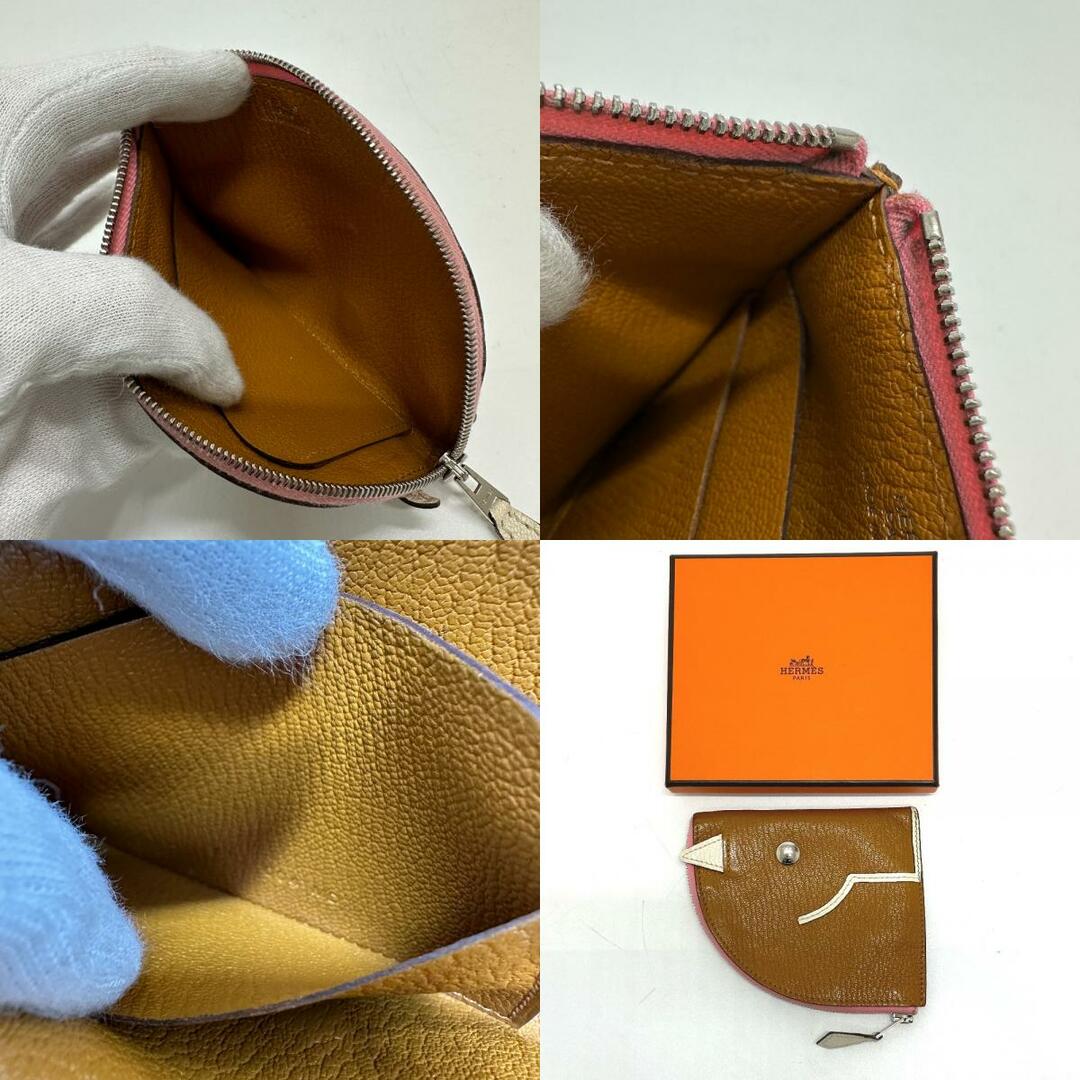 Hermes - エルメス HERMES パドック ウォレット 小銭入れ 財布 馬