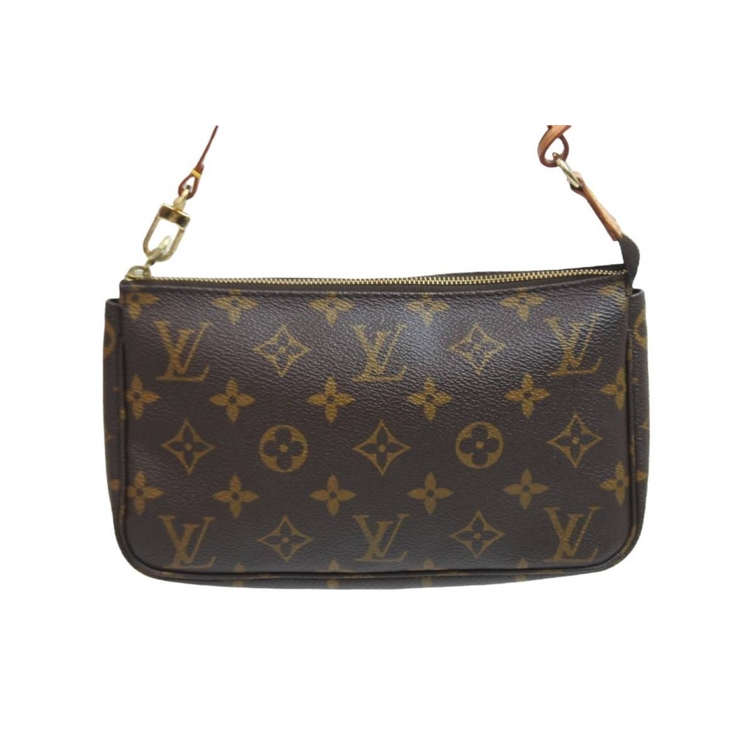 LOUIS VUITTON ルイヴィトン モノグラム ポシェット アクセソワール アクセサリーポーチ アクセポ M51980 美品  54919