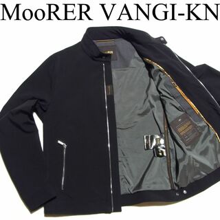 ムーレー(MooRER)のMooRER ムーレー VANGI-KN ナイロン ライダース ジャケット 50(ライダースジャケット)