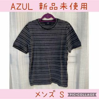 アズールバイマウジー(AZUL by moussy)の★0163 AZUL アズール ビンテージ風 ボーダー 半袖 Tシャツ(Tシャツ/カットソー(半袖/袖なし))