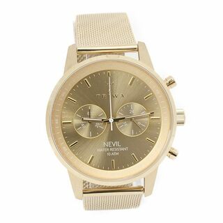 トリワ(TRIWA)のトリワ 時計 メンズ レディース ユニセックス 腕時計 ネヴィル クロノグラフ ゴールド ステンレス NEST104:2-ME021313(腕時計(アナログ))
