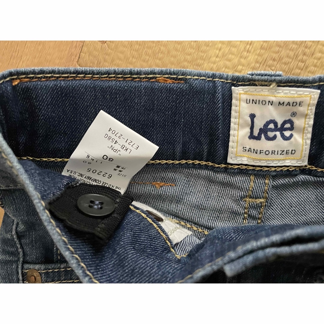 Lee(リー)のLee ベビー　80サイズ　美品　セット キッズ/ベビー/マタニティのベビー服(~85cm)(パンツ)の商品写真