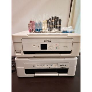 エプソン(EPSON)のエプソンプリンター2台インク付 ジャンク品PX405A049A(PC周辺機器)